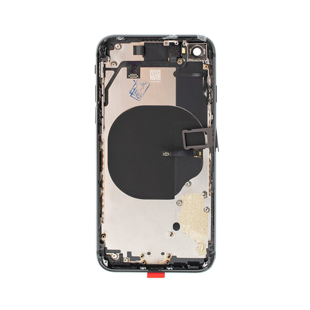 Rear Housing with Small Parts for iPhone 8 (Purple)-Black Rear Housing with Small Parts for iPhone 8 (Purple)-Black
